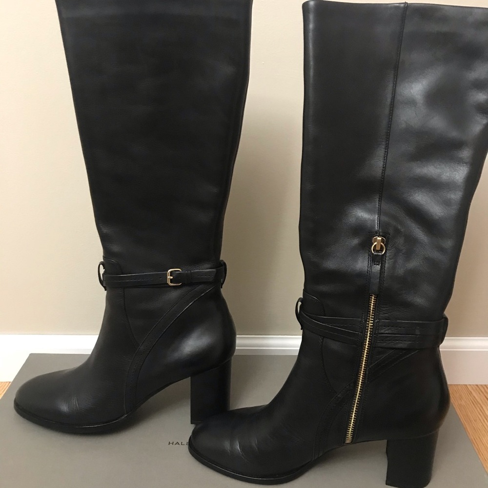 Black Leather Boots